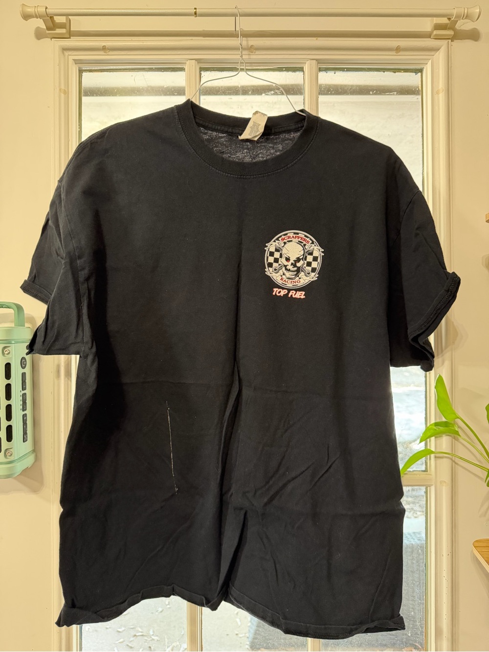 Mike Salinas Scrappers Racing NHRA Top Fuel T-Shirt Black XL